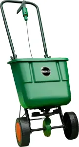 Miracle-Gro Rotary Lawn Seed Spreader Push Along Easy Spreader 3M Application