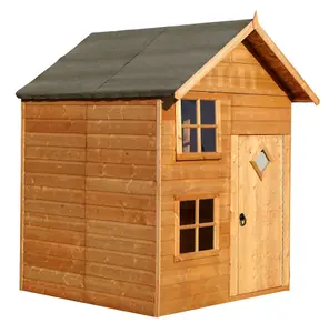 Shire 5x5 ft Croft Whitewood pine Playhouse - Assembly service included