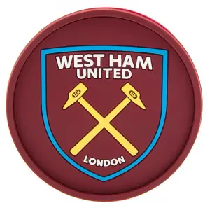 West Ham United FC Coaster Claret Red (One Size)