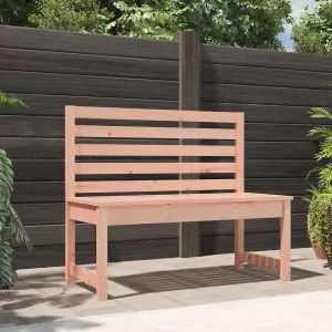 Berkfield Garden Bench 109 cm Solid Wood Douglas