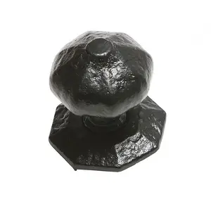 Kirkpatrick Centre Door Knob - Black (3064)