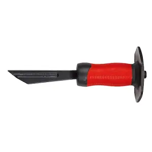 Sealey PLC01G 250mm Plugging Chisel with Grip,Black