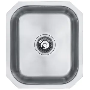 Austen & Co. Lucca Stainless Steel Undermount Single Bowl Kitchen Sink, Lifetime Guarantee, Easy To Clean, Fast & Free Delivery