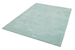 Duck Egg Modern Plain Easy to clean Rug for Bedroom & Living Room-120cm X 170cm