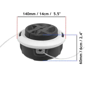 SPARES2GO Trimmer Head Spool compatible with Stihl Autocut C26-2 Brushcutter Strimmer