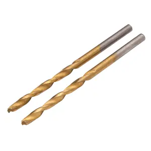 Draper HSS Titanium Nitride Coated Drill Bit, 3.2mm (Pack of 2) 08863