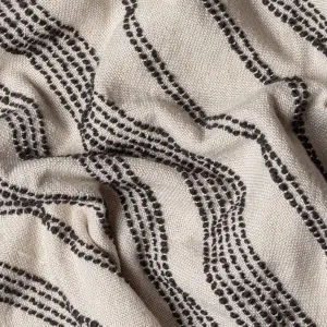 HOEM Jour Boucle Yarn Woven Fringed Throw