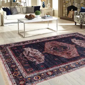 Blue Boho Vintage Rug - Kansas