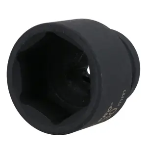 30mm Metric Shallow Impact Impacted European Style Socket 1/2" Drive 6 Sided