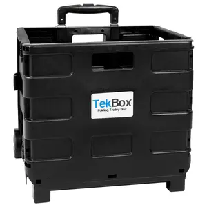 Tekbox Folding Shopping Trolley Box