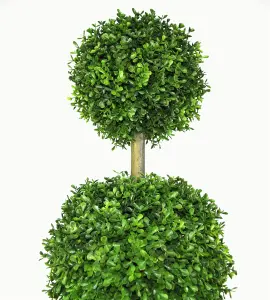 Geko 4 ft 120 cm Single Artificial Extra-Large Grass Topiary Tree