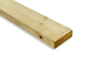 47mm x 150mm Sawn Treated Timber C24 (6x2) 3m - Pack of 14