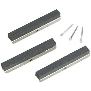 75mm Fine Grade Cutting Stones - 3 Pack for ys10783 Hone Tool