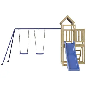 Berkfield Outdoor Playset Impregnated Wood Pine