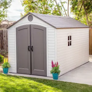 Lifetime 8 Ft. x 15 Ft. Outdoor Storage Shed