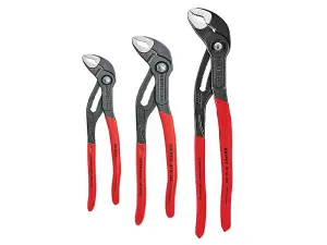 Knipex Cobra Water Pump Pliers Set, 3 Piece