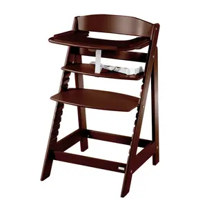 Sit Up Flex High Chair Brown