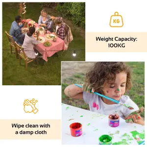 Milestone Camping Heavy Duty Portable Table