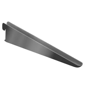 RBUK Twin Slot Brackets 270mm Chrome Antibacterial, Pack of 10