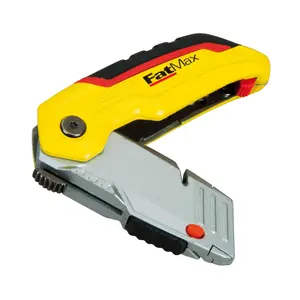 Stanley 140mm Zinc alloy Multicolour Foldable Retractable knife