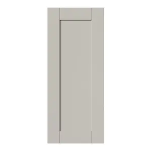 GoodHome Ashmead Matt pebble Shaker Highline Cabinet door (W)300mm (H)715mm (T)16mm