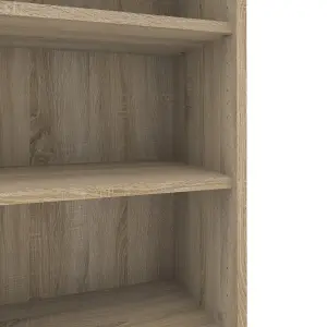 Prima Bookcase 2 Shelves in Oak