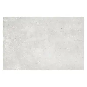 Zen Matt Light Grey Concrete Effect Porcelain Outdoor Tile - Pack of 10, 5.4m² - (L)900x(W)600mm