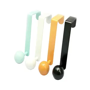 Multicolour Metal Over door hook (H)88mm (D)93mm