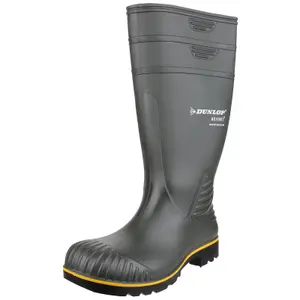 Dunlop Acifort Heavy Duty Non Safety Wellington Green