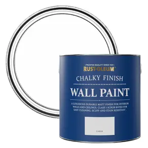 Rust-Oleum Cotton Chalky Wall & Ceiling Paint 2.5L