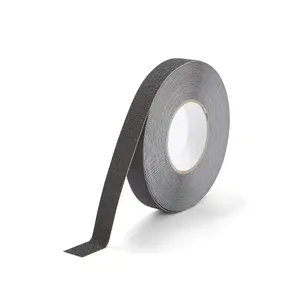 Conformable Non Slip Tape - Aluminium Foil Backing for Irregular Surfaces by Slips Away - Black 25mm x 18.3m