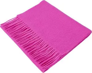 Edinburgh Cashmere Scarf Rosebud Pink One Size