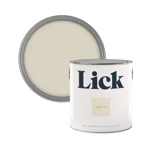 Lick Taupe 03 Eggshell Emulsion paint, 2.5L