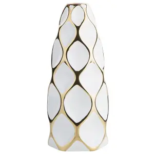 Flower Vase AVILA Ceramic White