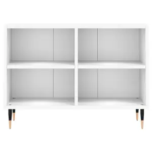 Berkfield TV Cabinet White 69.5x30x50 cm Engineered Wood