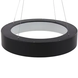 Metal LED Pendant Lamp Black LENYA