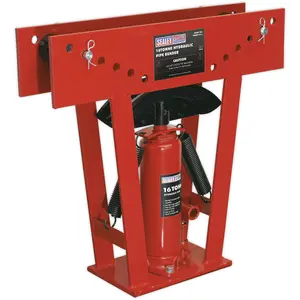 16 Tonne Hydraulic Pipe Bender for Gas & Air Pipes - Heavy Duty Floor Standing Steel Chassis