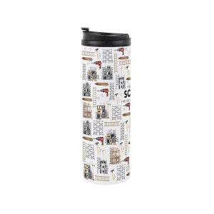 Scaffolder Travel Mug - Novelty Trades Gift Stainless Steel Vacuum-Sealed Double-Walled Hot/Cold Drinks Travel Flask