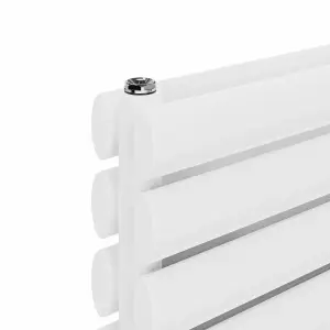 Right Radiators 1600x590 mm Horizontal Vertical Oval Column Radiator Double Panel Rads White