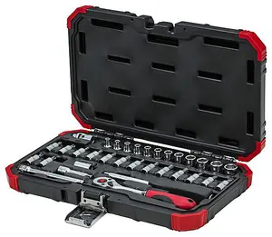 Socket Set 1/4" Drive sizes 4-13mm 33pcs