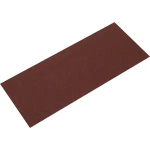 5 PACK Orbital Sanding Sheet - 115 x 280mm - 100 Grit - Wood Metal Sanding Paper