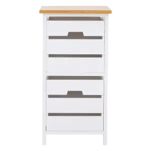 Interiors by Premier Newport 2 Drawer Chest, Delivered Fully Assmbled