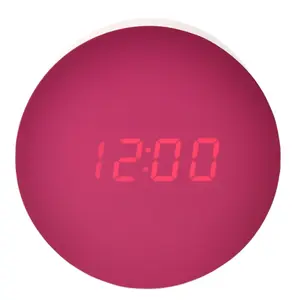 Interval LED Alarm Clock - Pink