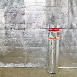 YBS Airtec Double 1.2 x 25m (30m2) Foil Bubble Insulation Roll. Multipurpose.