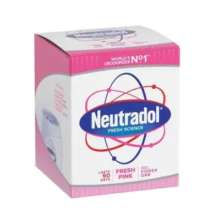 Neutradol Fresh Pink Gel Power Orb, 135ml (Pack of 6)