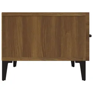 vidaXL TV Cabinet Brown Oak 150x34,5x30 cm Engineered Wood