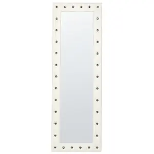 Standing Mirror ANSOUIS Faux Leather White