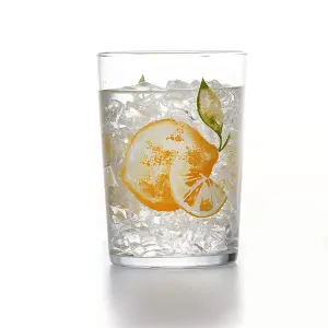 Set of 4 Amalfi Tumblers 52cl Clear