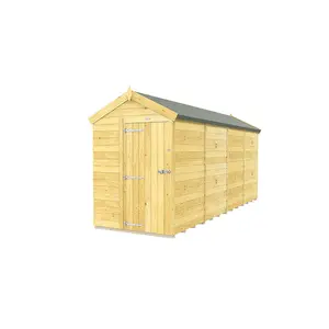 DIY Sheds 5x16 Apex Shed - Single Door With Windows