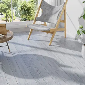 14 Pcs Waterproof SPC Vinyl Flooring with Wood Grain,Interlocking Flooring, Covering 3.12 m²